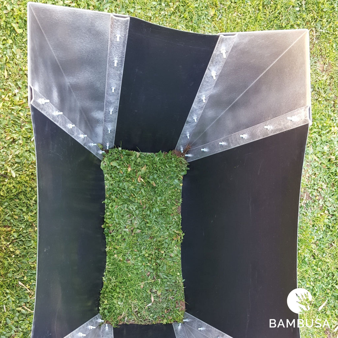 Angles en aluminium 70 cm — Lot de 4, pour barrière anti-rhizome BAR70 — Bambusa, spécialiste du bambou — photo 15