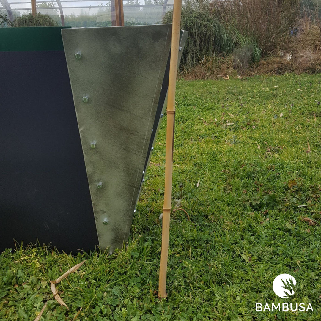 Angles en aluminium 70 cm — Lot de 4, pour barrière anti-rhizome BAR70 — produit de plantation — photo 17