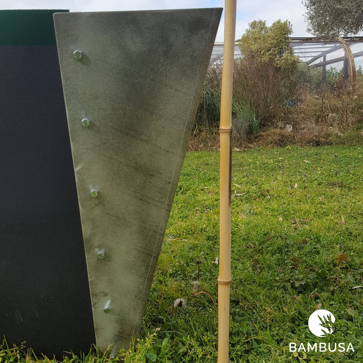 Angles en aluminium 70 cm — Lot de 4, pour barrière anti-rhizome BAR70 — Bambusa, spécialiste du bambou — photo 18