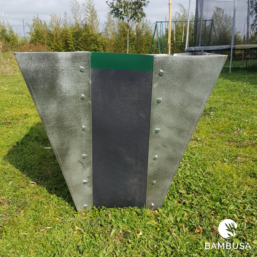 Angles en aluminium 70 cm — Lot de 4, pour barrière anti-rhizome BAR70 — photo 19