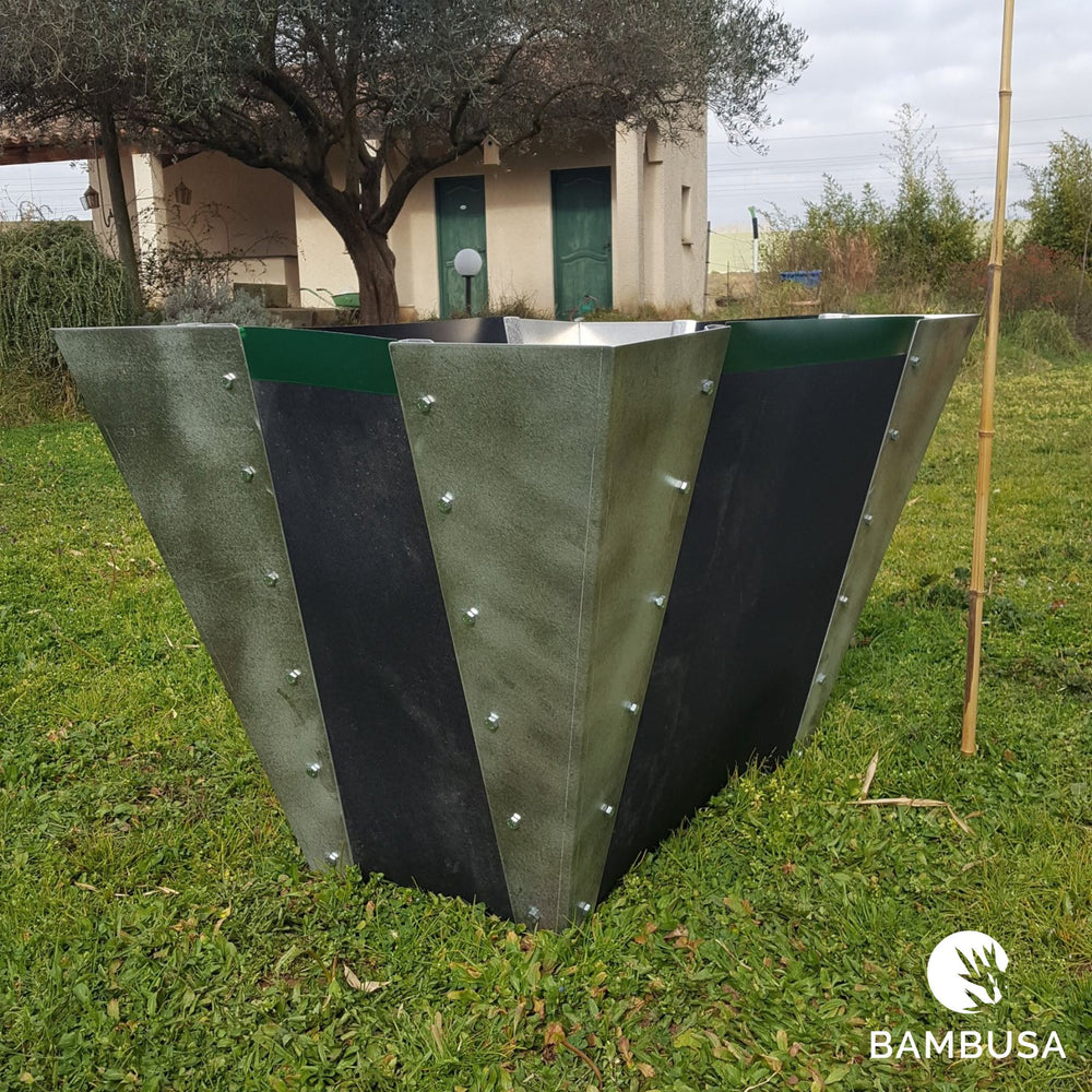 Angle en aluminium 70 cm — pour barrière anti-rhizome BAR70 — produit de plantation