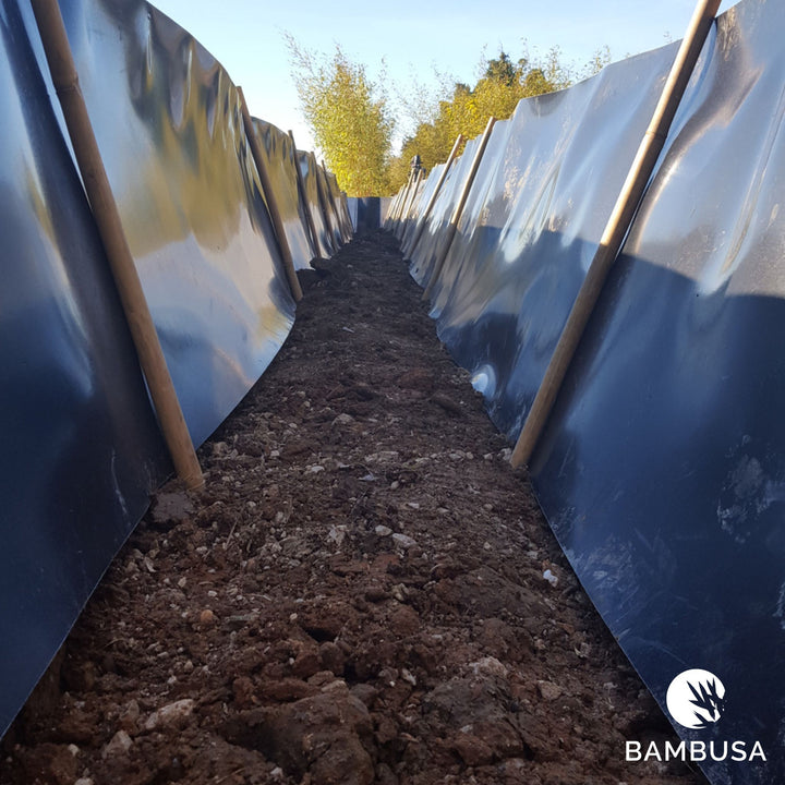 Angles en aluminium 70 cm — Lot de 4, pour barrière anti-rhizome BAR70 — produit de plantation — photo 20