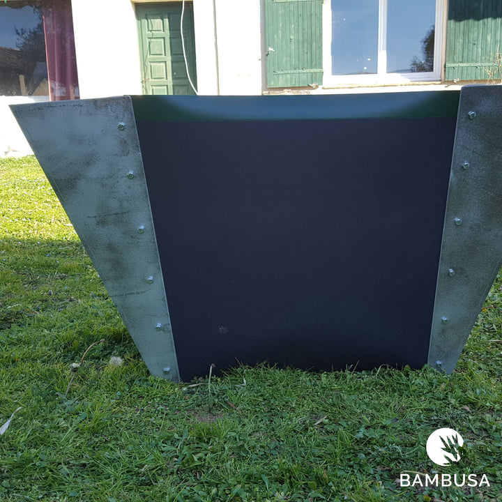 Angles en aluminium 70 cm — Lot de 4, pour barrière anti-rhizome BAR70 — produit de plantation — photo 11