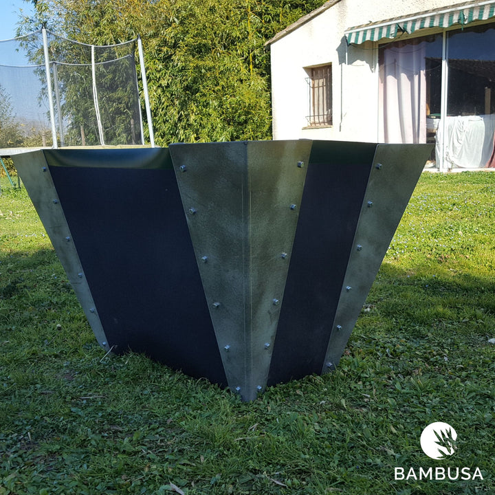 Angles en aluminium 70 cm — Lot de 4, pour barrière anti-rhizome BAR70 — produit de plantation