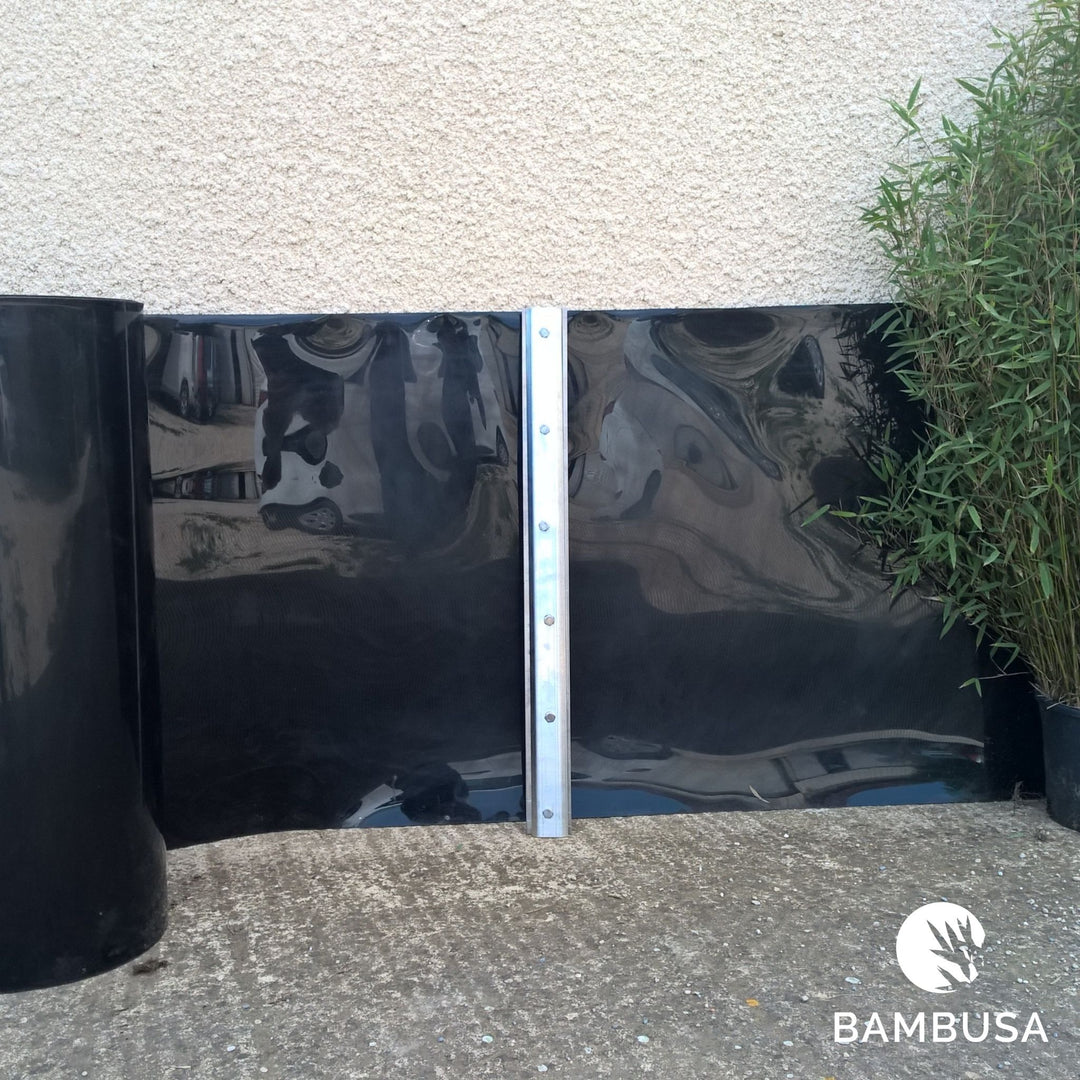 Barre de jonction aluminium 70 cm — pour barrière anti-rhizome BAR70