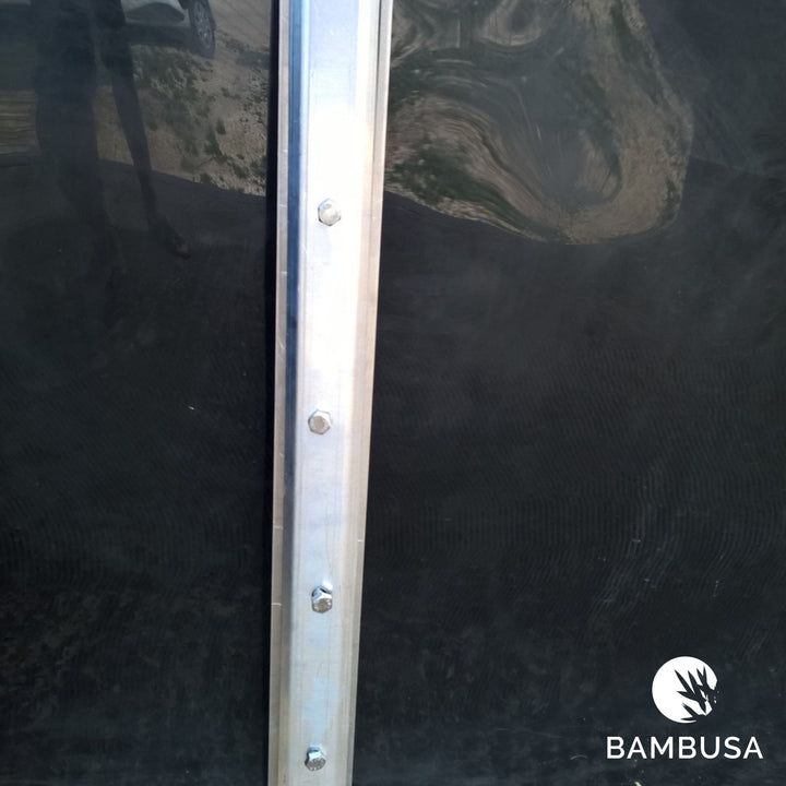 Barre de jonction aluminium 70 cm — pour barrière anti-rhizome BAR70 — produit associé