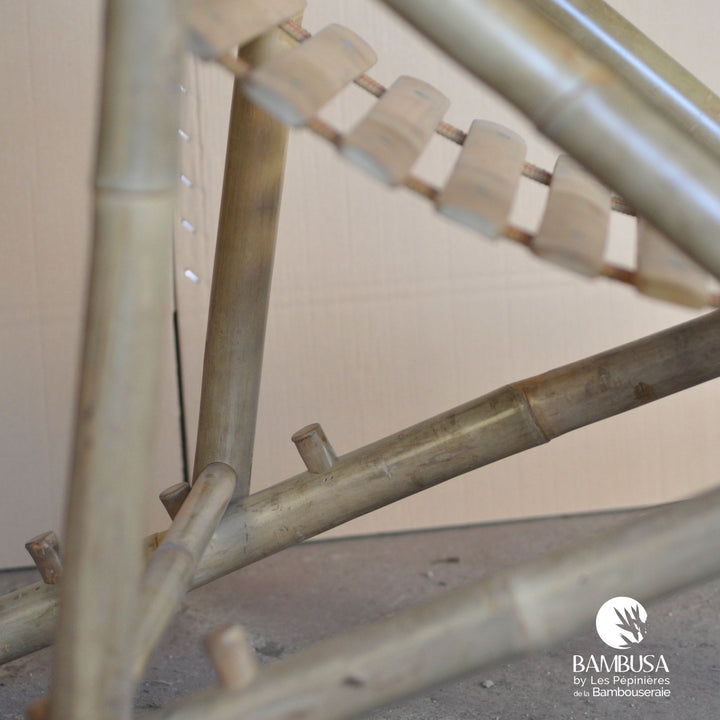 Chaise longue Yusha — chaise longue de jardin en bambou naturel pliante — Bambusa, spécialiste du bambou — photo 15