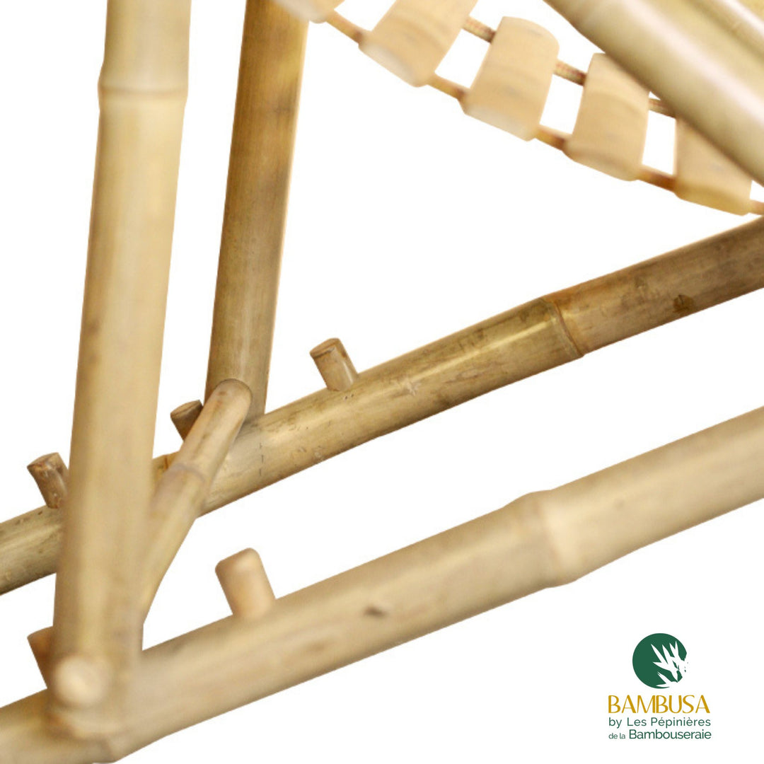 Chaise longue Yusha — chaise longue de jardin en bambou naturel pliante — Bambusa, spécialiste du bambou — photo 10