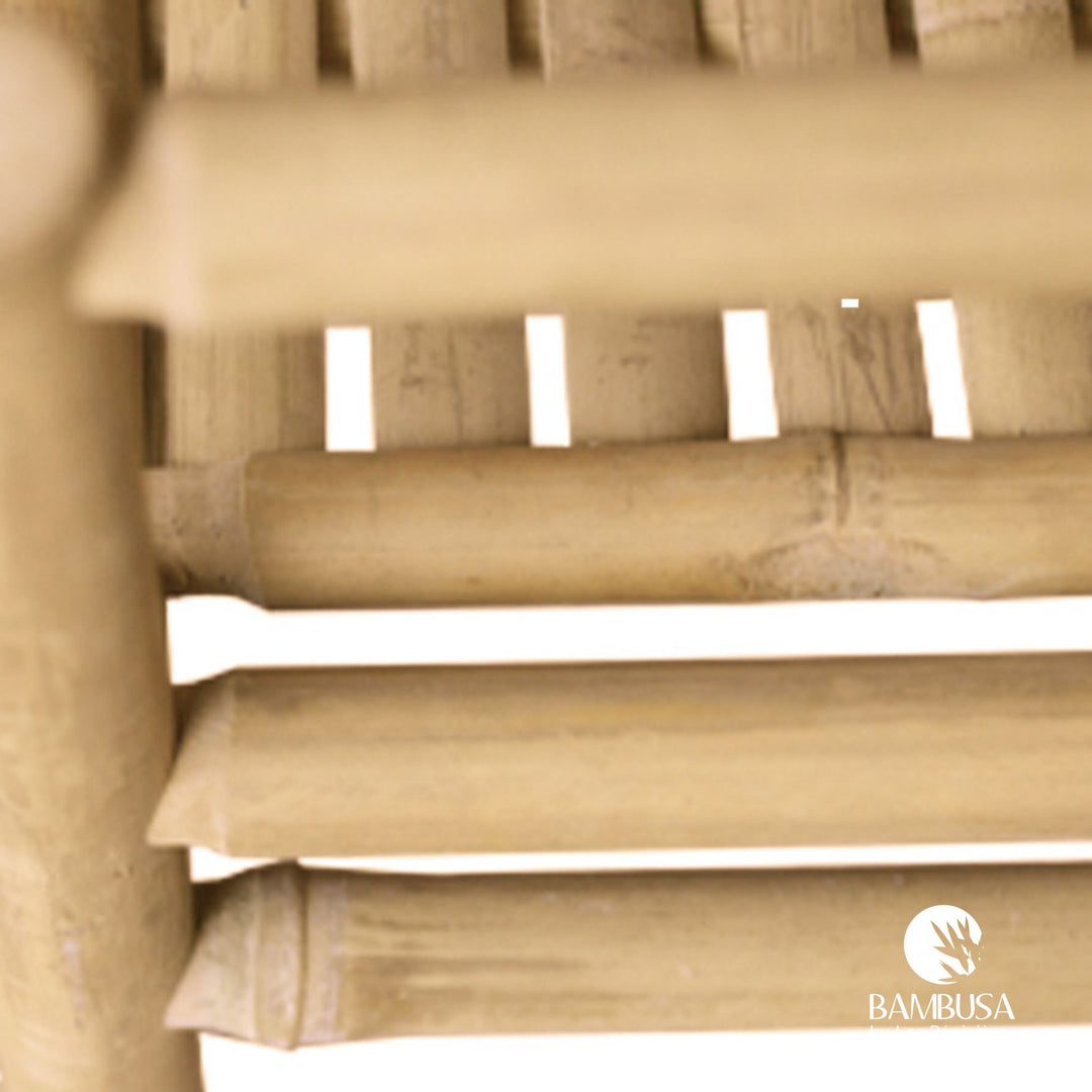 Fauteuil Siamen — fauteuil de jardin en bambou naturel brut — photo 16