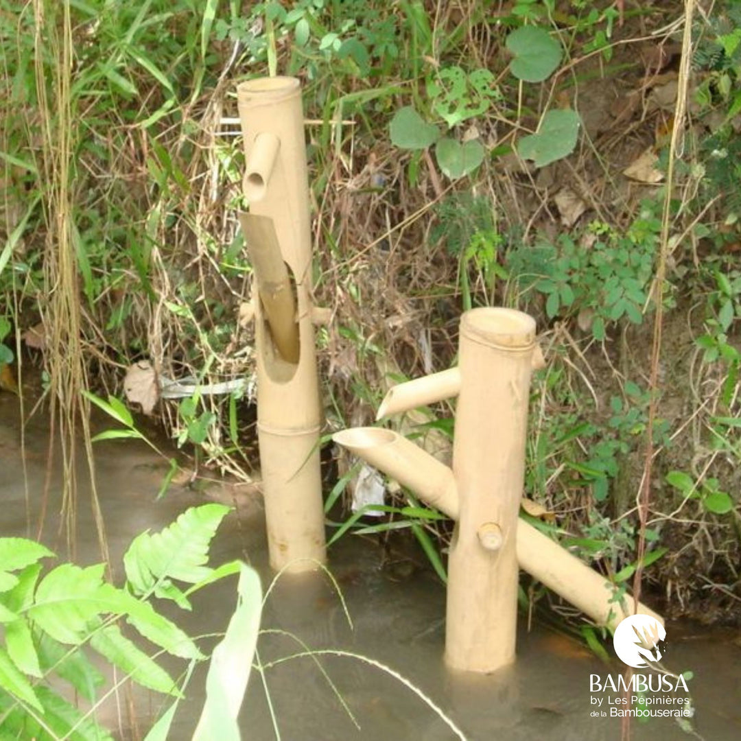 Fontaine Shishi Odoshi 75 cm – Bambou clair — Bambusa, spécialiste du bambou — photo 10