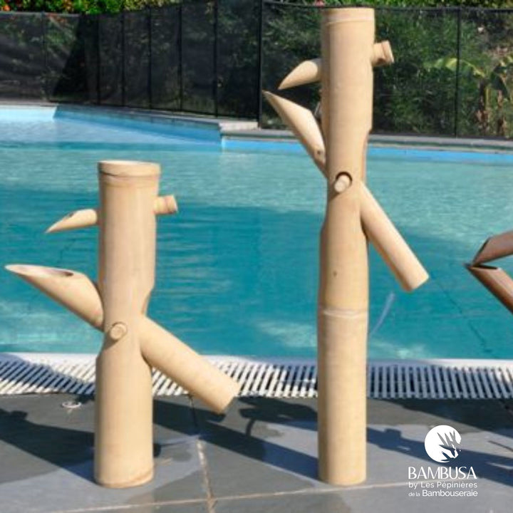 Fontaine Shishi Odoshi 75 cm – Bambou clair — fontaine de jardin — photo 13