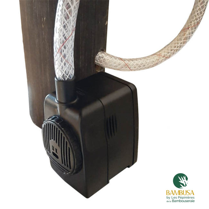 Pompe silencieuse pour fontaine en bambou – Compatible Bambusa