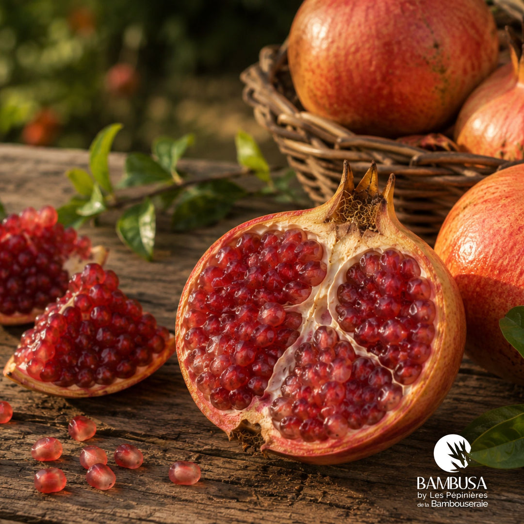 Grenadier à fruits Punica granatum &