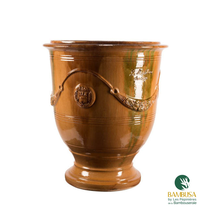 Poterie de la Madeleine — pot tradition flamme, terre des Cévennes ingélive — produit de plantation